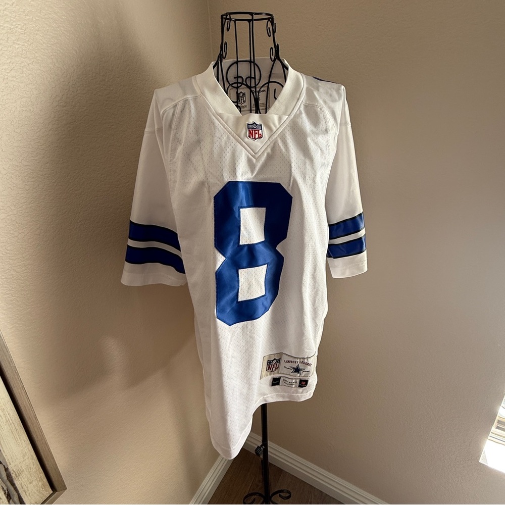 Reebok Cowboys Legends White Jersey
